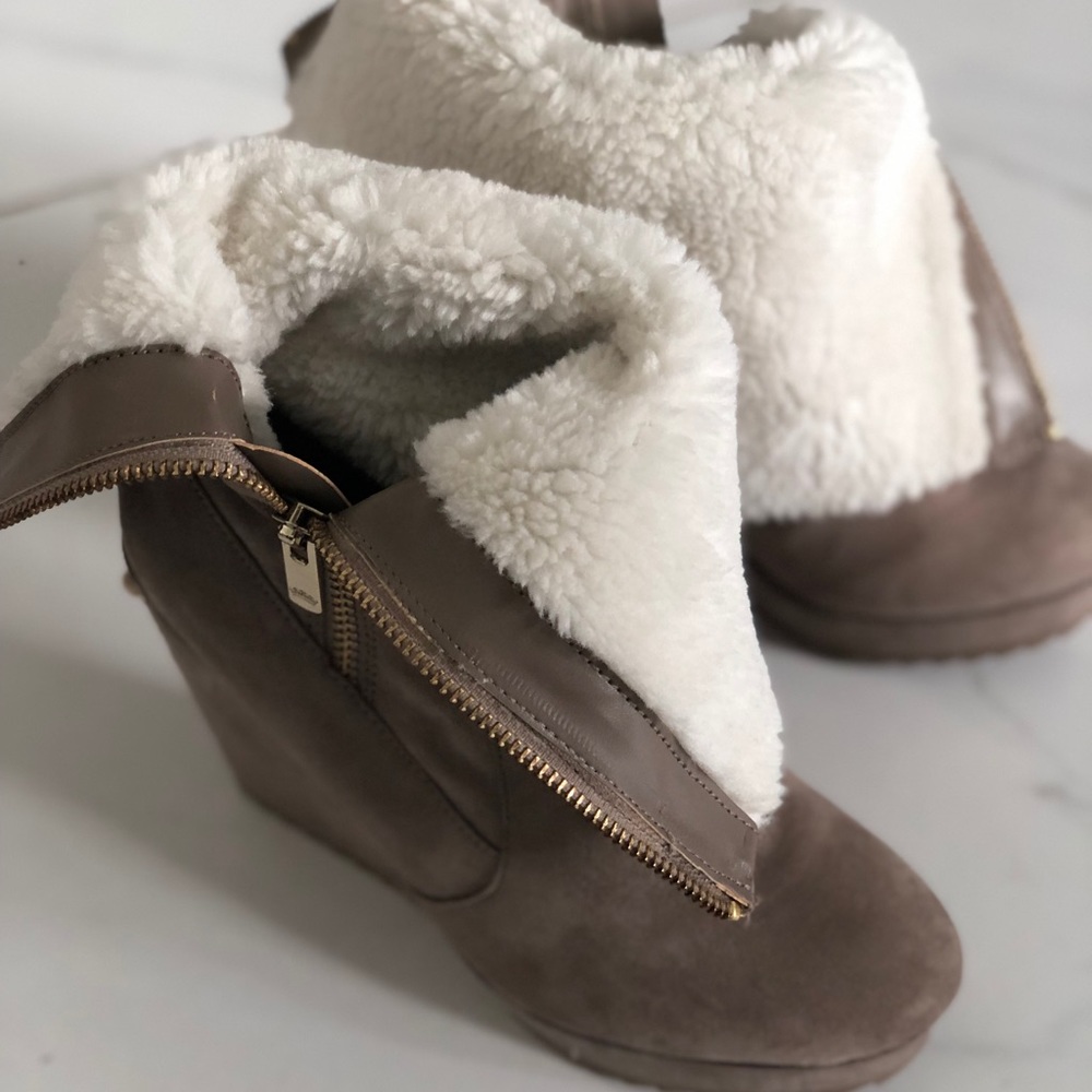 Juicy couture zip wedge booties - Picture 3 of 9